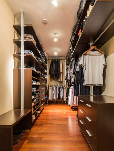 Dressing Rooms and Closets